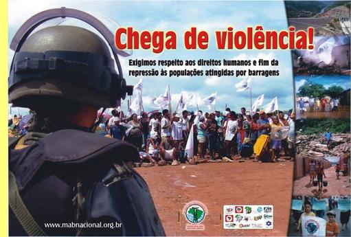 Cartaz do MAB.