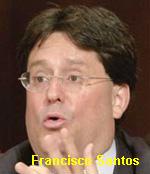 Francisco Santos, o vice-presidente de Uribe.