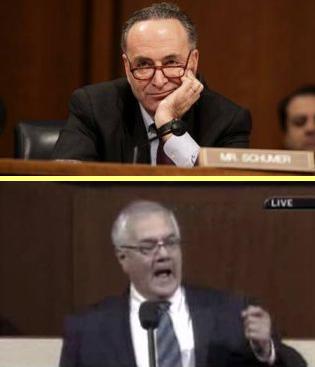Charles Schumer e Barney Frank.