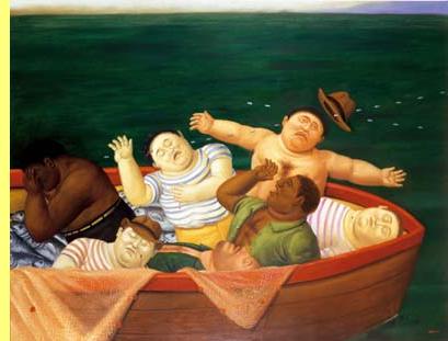 Fernando Botero, exposição 'Testemunhos da barbárie'.