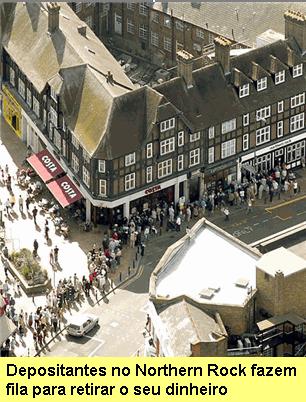 Corrida ao Northern Rock.