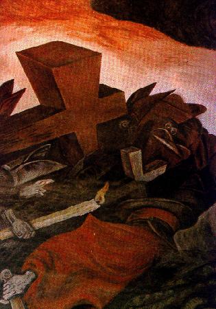 'Forças tenebrosas', de José Orosco (1886-1957).
