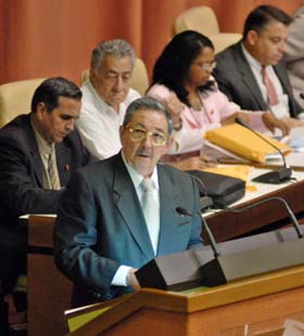 Raul Castro, 24/Fevereiro/2008.