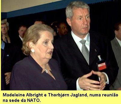 A bruxa Albright & Jagland.