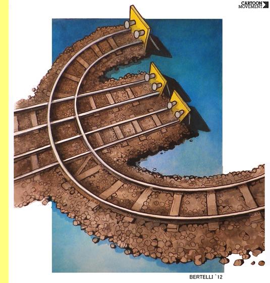 Cartoon de Matteo Bertelli.