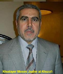 Khudayer al-Khuza'i, o ministro pistoleiro.
