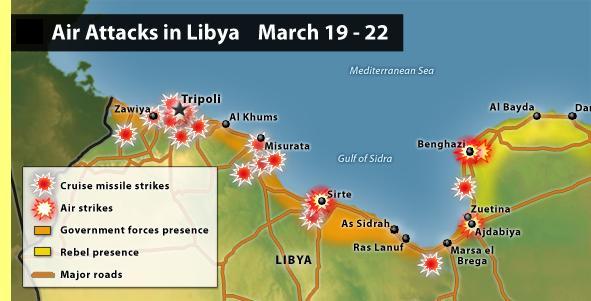 Ataques à Líbia de 19-22/Março.