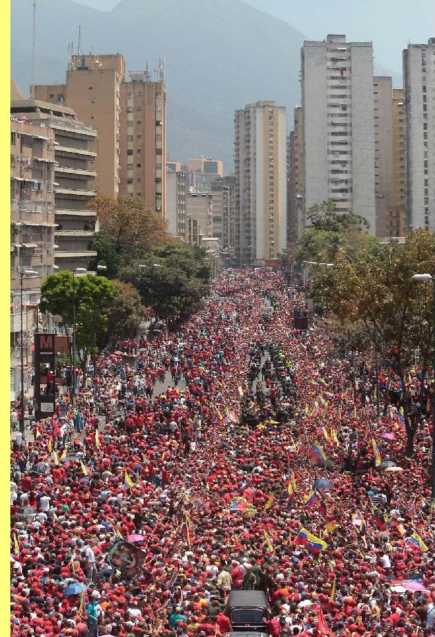Despedida do Presidente Hugo Chavez.