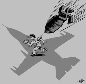 Cartoon de Latuff.