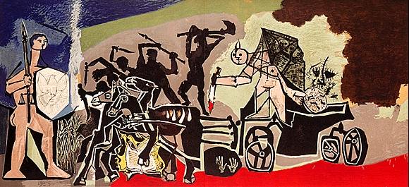 Picasso, 'A Guerra', 1952.