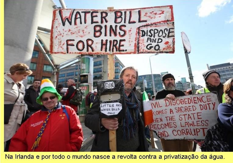 Manifesta��o na Irlanda.