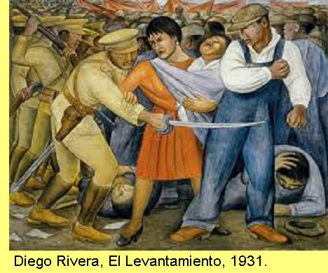 Diego Rivera, El Levantamiento, 1931.