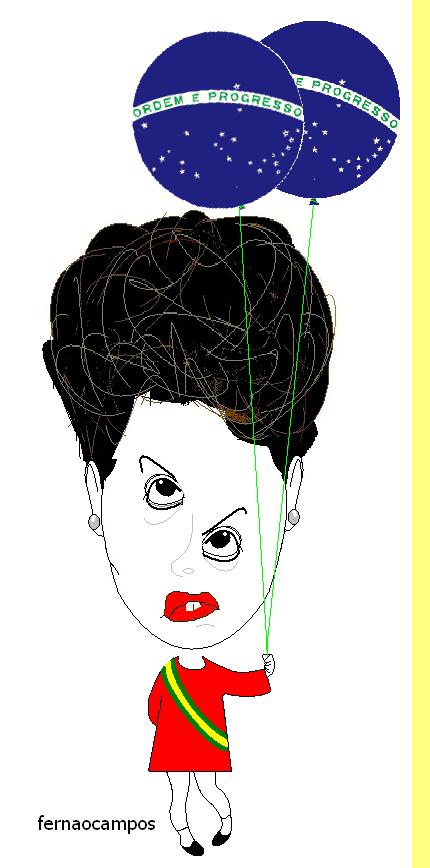Cartoon de Fern�o Campos.
