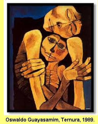 Oswaldo Guayasamim, Ternura, 1989.