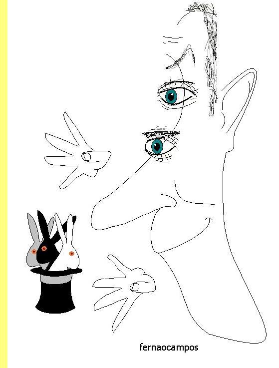 Cartoon de Fern�o Campos.