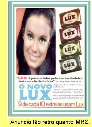 An�ncio retro, candidato retro.