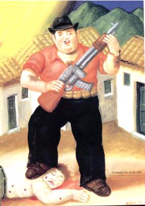 Quadro de Fernando Botero.