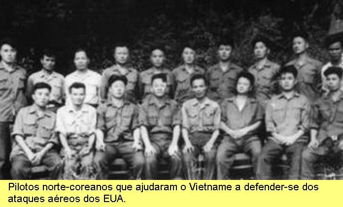 Pilotos da RDPC no Vietname.