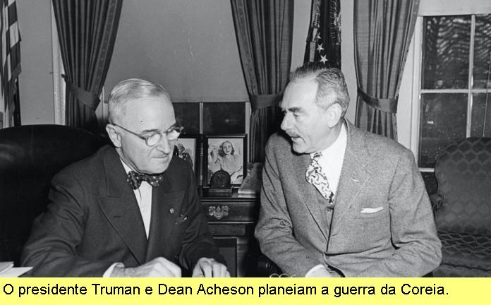 Truman e Dean Acheson.