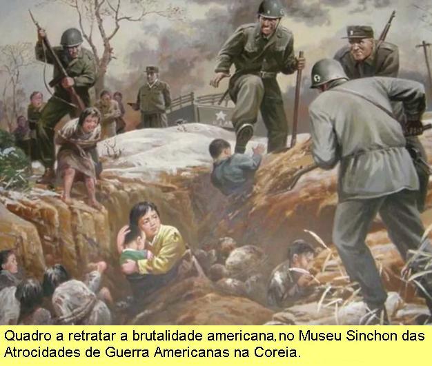 Atrocidades da tropa dos EUA.