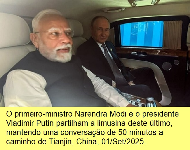 Putin e Modi, 01/Set/25.