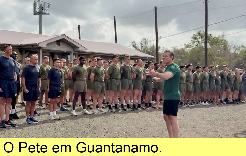 O Pete em Guantánamo.