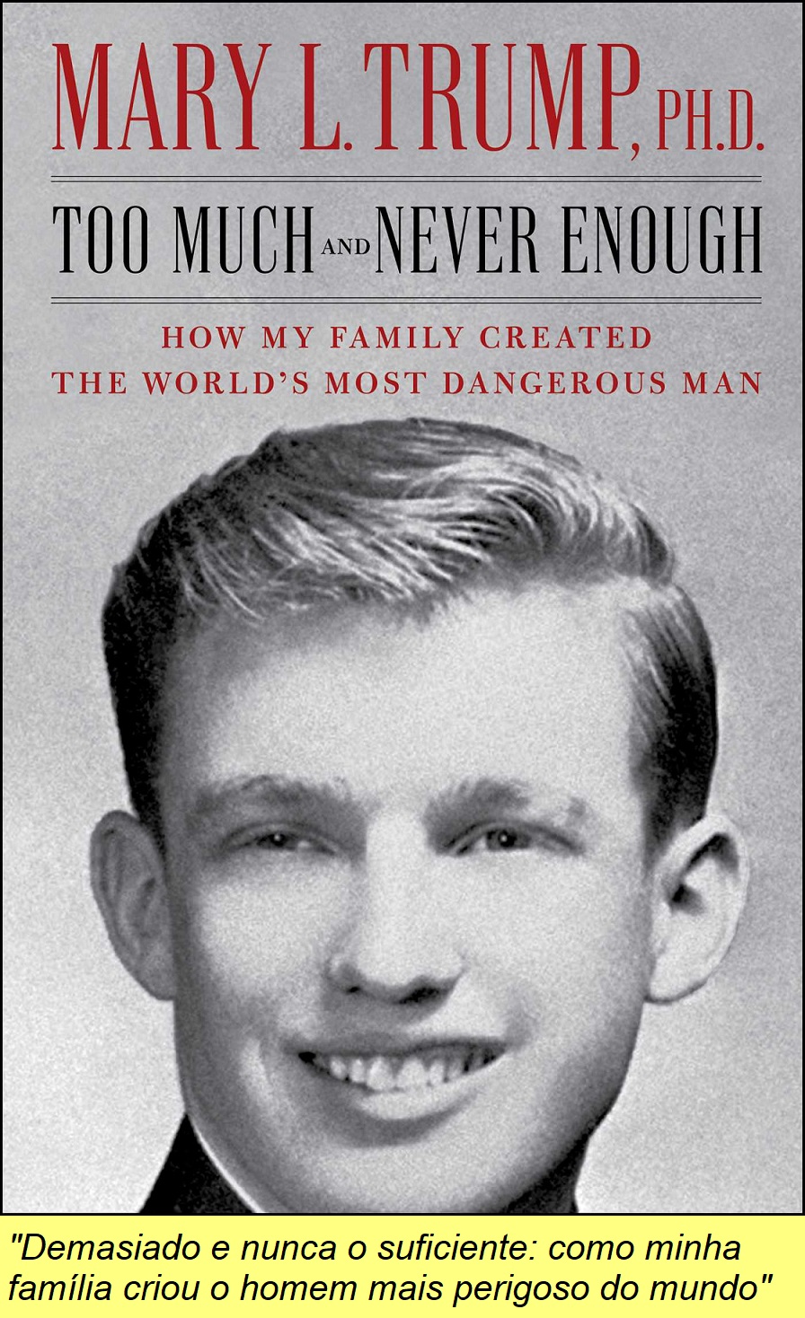 Capa do livro de Mary Trump.