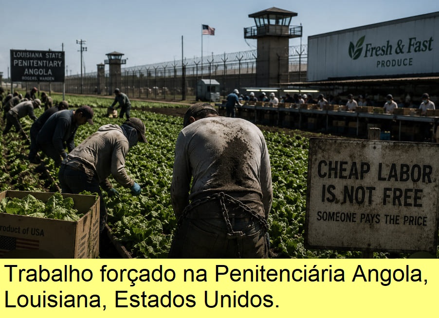 Trabalho forçado nos EUA.