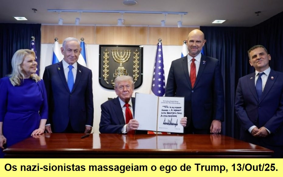 Assinatura do cessar-fogo.