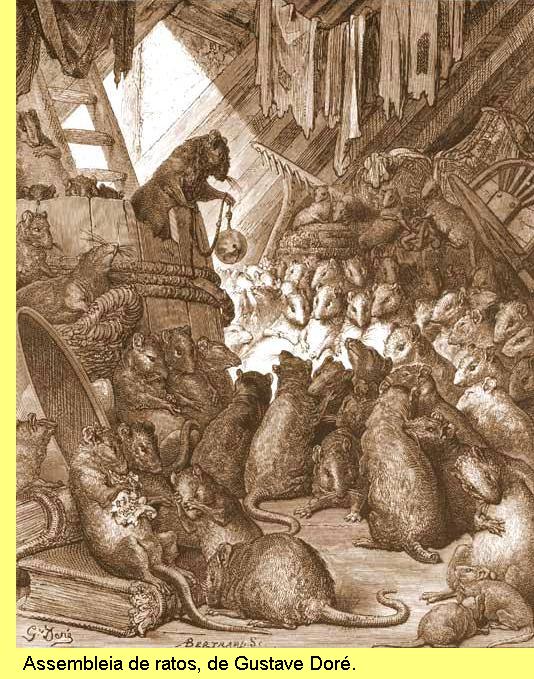 Cartoon de Gustave Dor�.