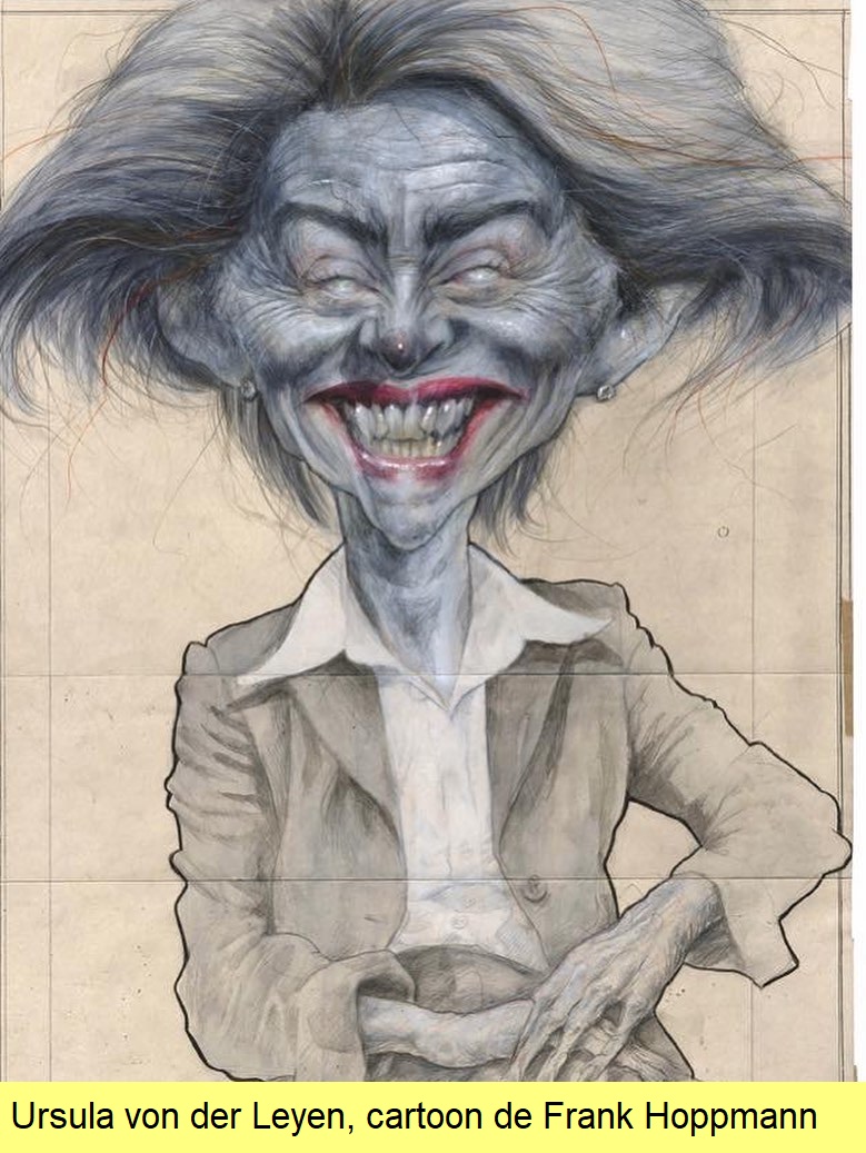 Ursula, cartoon de Frank Hoppmann.