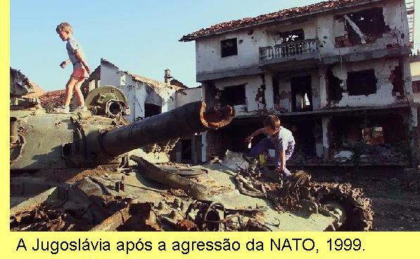 Jugosl�via ap�s a agress�o da NATO, 1999.