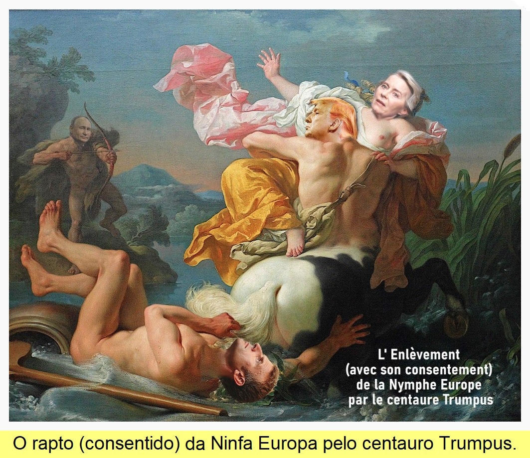 O rapto da Europa.