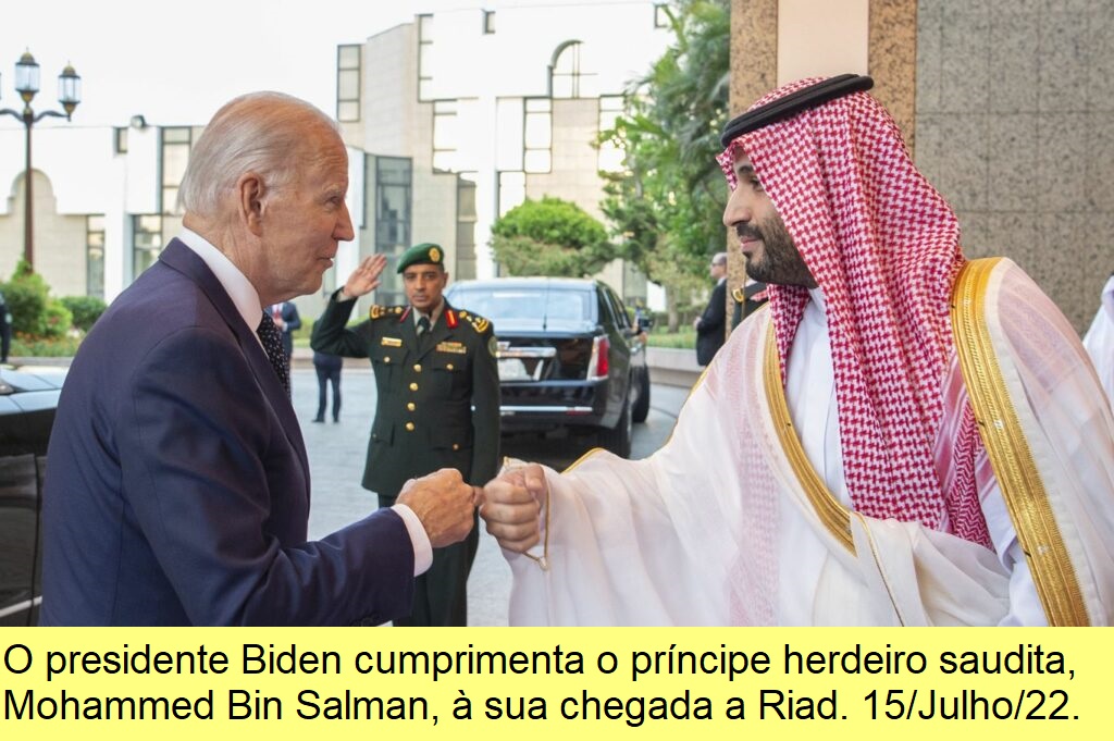 Encontro Biden-Salman.
