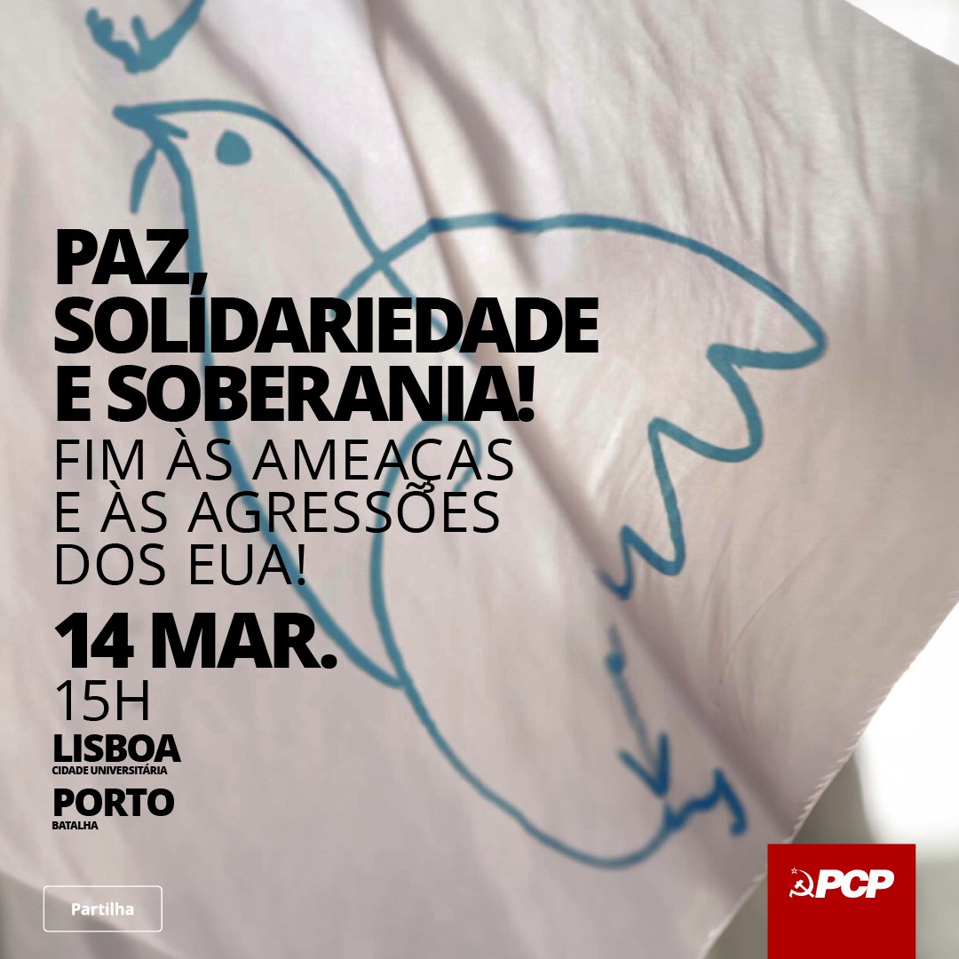 Manifestações em Lisboa e Porto, 14/Março.