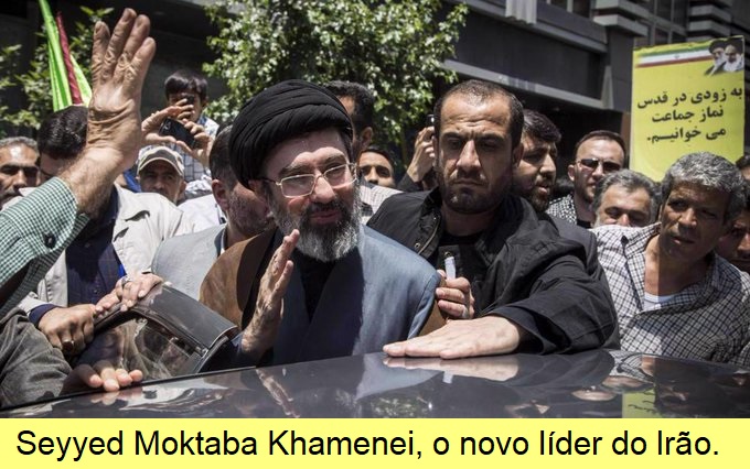 Seyyed Moktaba Khamenei, o novo líder do Irão.