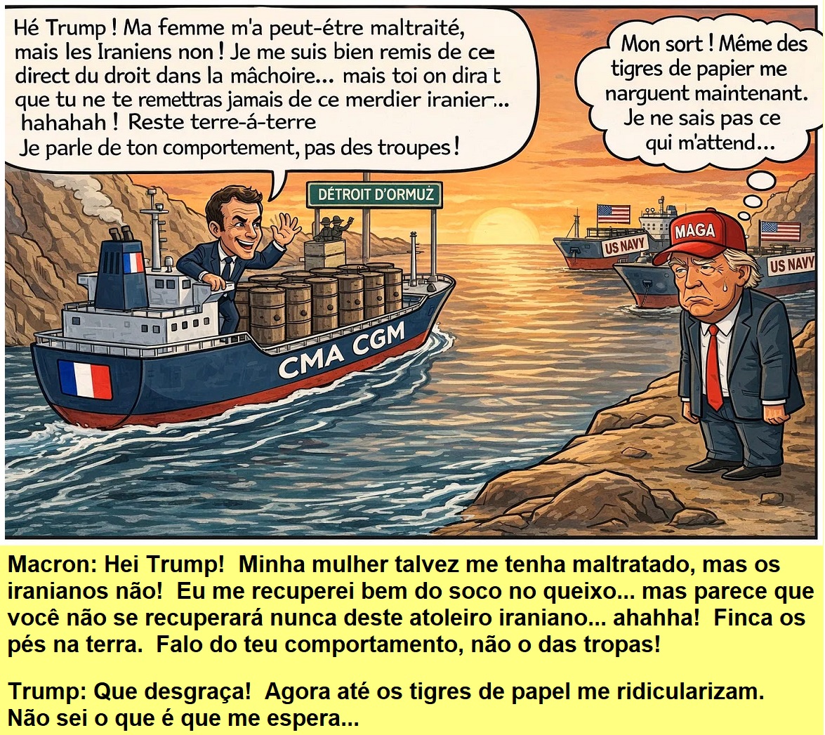 Cartoon, autor desconhecido.