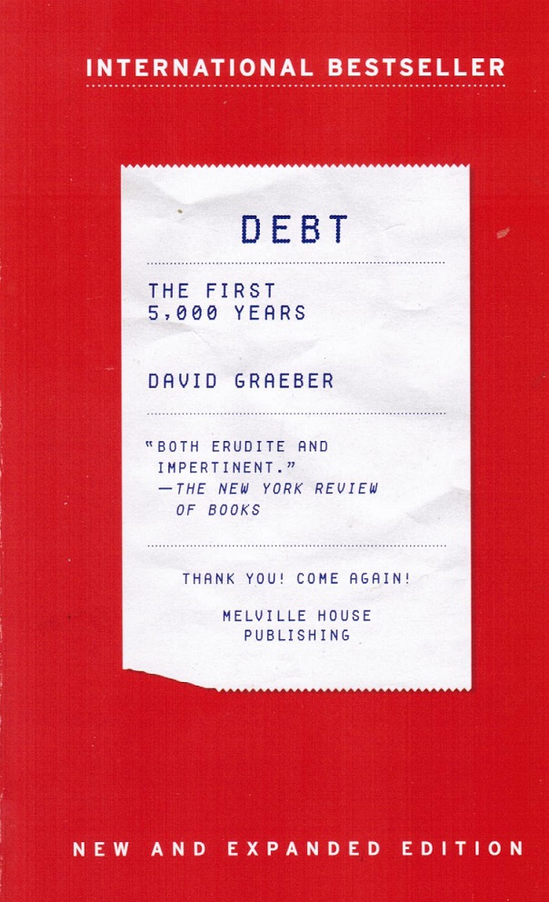 Capa de 'Debt: The First 5000 Years'.