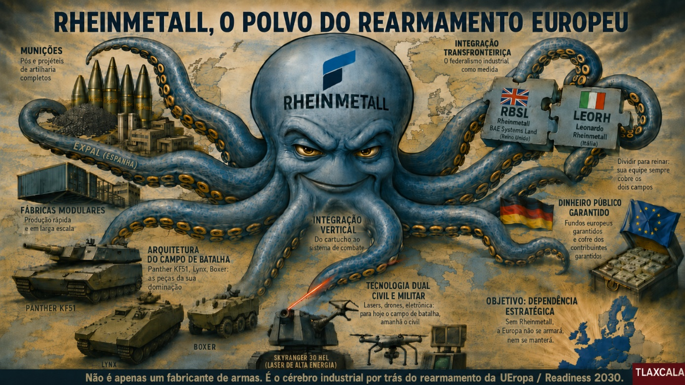 O polvo da Rheinmetall.
