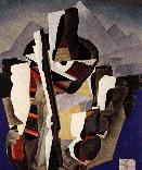 'Paisagem zapatista', de Diego Rivera, 1915. Clique para ampliar.