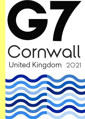 Logo do G7 de 2021.