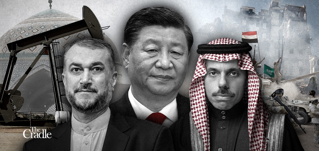 Acordo Irão-Arábia Saudita conseguido pela China.