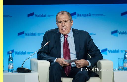 Lavrov no Valdai Club.