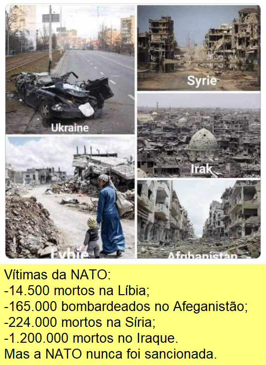 Vítimas da NATO.