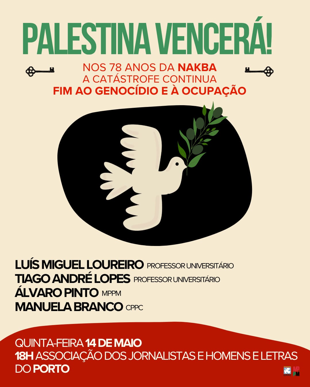 Debate no Porto, 14/Maio.