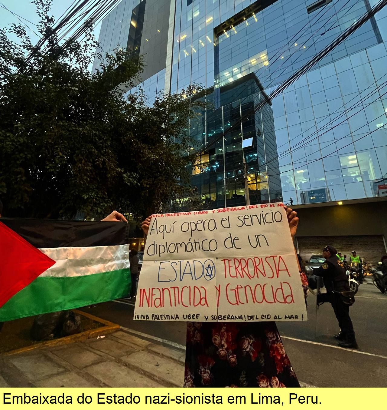 Embaixada de Israel em Lima.