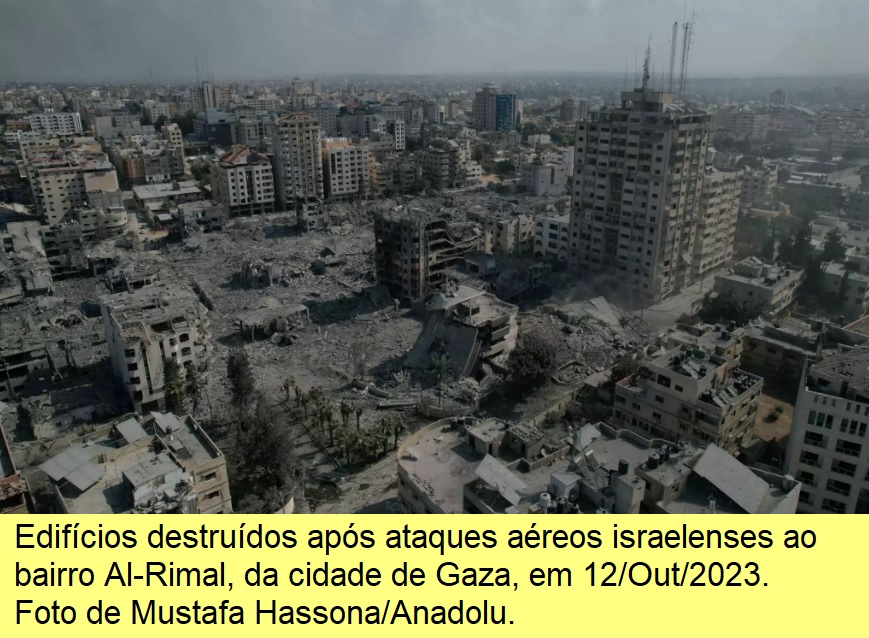 Gaza em 12/Out/23.
