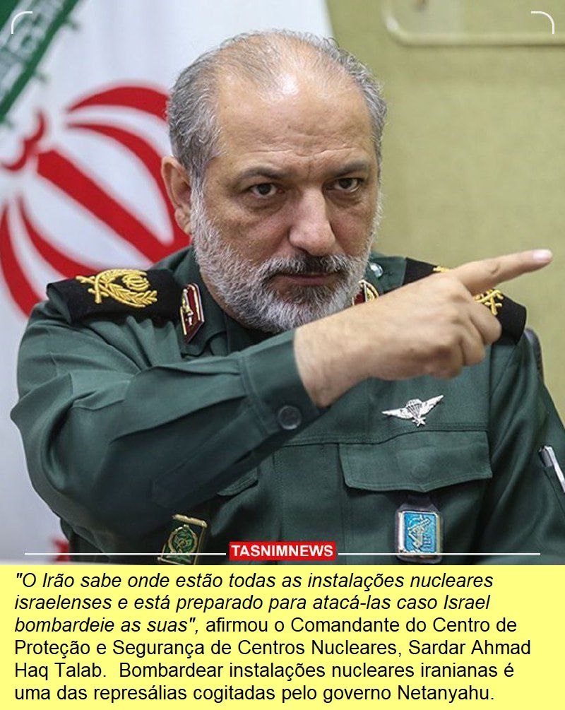Sardar Talab, comandante iraniano.