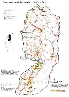 Clique para ampliar o mapa da Cisjord�nia.