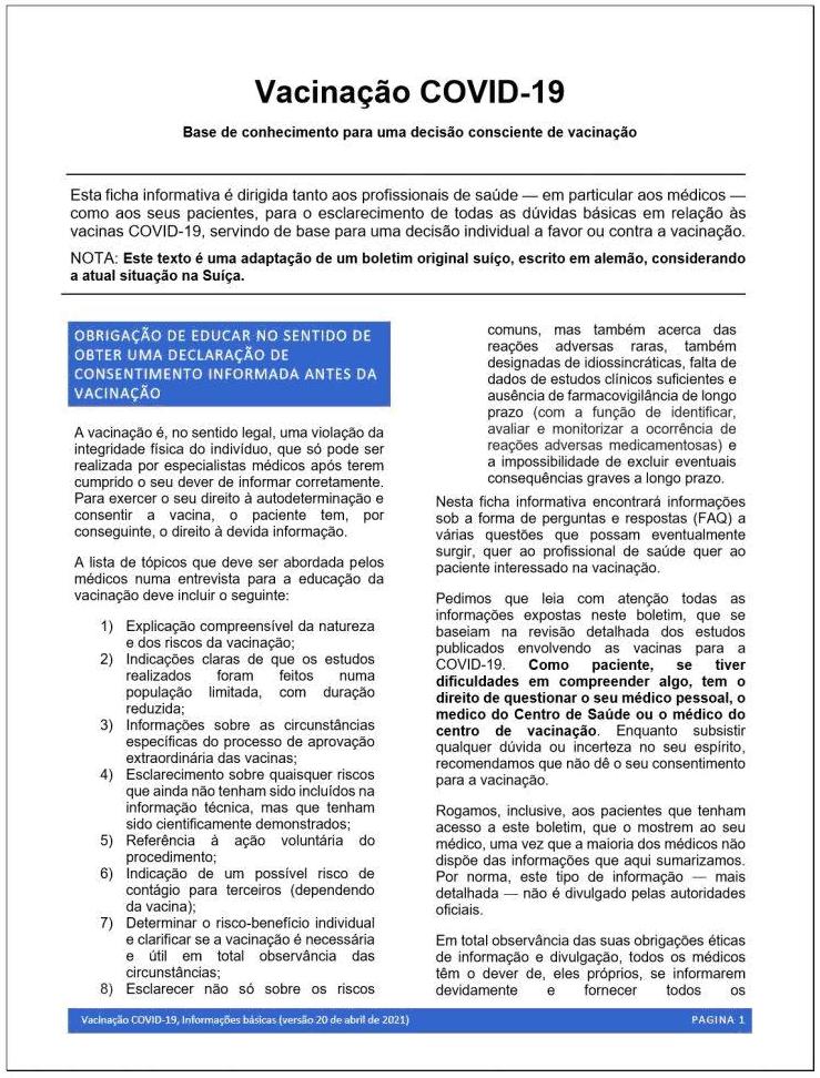 Imagem da primeira p�gina do estudo.